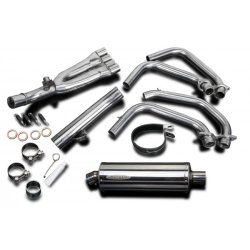 Delkevic Komplet 4-1 Udstdning Rustfri CBR 600 F2 / F3 (91-98)