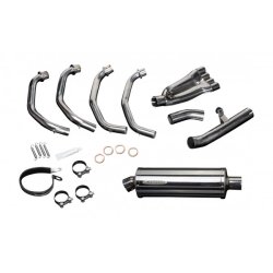 Delkevic Komplet 4-1 Udstdning Rustfri CBR 600 F (99-00)