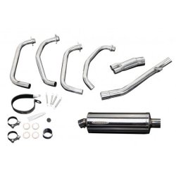 Delkevic Komplet 4-1 Udstdning Rustfri GSX750F (98-06)