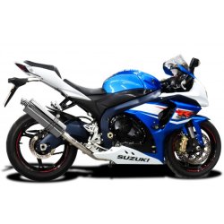 Delkevic Komplet 4-1 Udstdning Rustfri GSX-R 1000 (12-16)