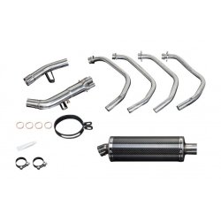 Delkevic Komplet 4-1 Udstdning Carbon GSX650F/FA (07-16)