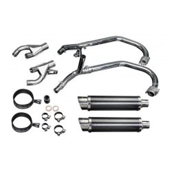 Delkevic Rund Carbon Udstdningssystem - Vmax 1200 (84-07)