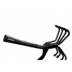  Delkevic Komplet 4-1 Udstdning Megaphone Sort Z1000 MkII (79-80)