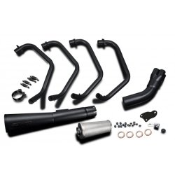  Delkevic Komplet 4-1 Udstdning Megaphone Sort Z1000 MkII (79-80)