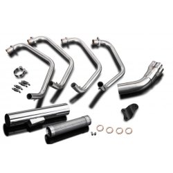 Delkevic Komplet 4-1 Udstdning Straight Rustfri Z1000ST (79-80)