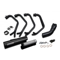 Delkevic Komplet 4-1 Udstdning Straight Sort Z1000ST (79-80)