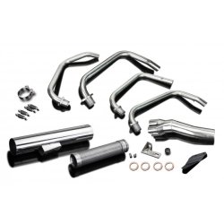 Delkevic Komplet 4-1 Udstdning Straight Rustfri Z750E (80-82)