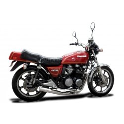 Delkevic Komplet 4-1 Udstdning Straight Rustfri Z750E (80-82)