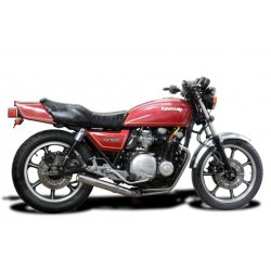 Delkevic Komplet 4-1 Udstdning Straight Rustfri Z1000J (81-83)