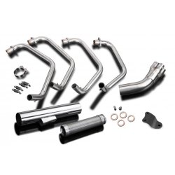 Delkevic Komplet 4-1 Udstdning Straight Rustfri Z1000J (81-83)