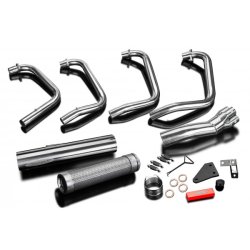 Delkevic Komplet 4-1 Udstdning Straight Rustfri Z550 (79-82)