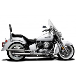 DELKEVIC slip on bull nose 550mm udstdning XVS 1100 Dragstar/Classic (98-09)