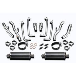 Delkevic Komplet 4-2 Udstdning Carbon FJR 1300 (01-05)