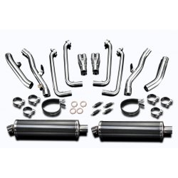 Delkevic Komplet 4-2 Udstdning Carbon FJR 1300 (01-05)