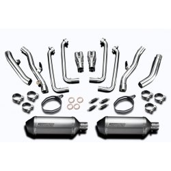 Delkevic Komplet 4-2 Udstdning Titanium FJR 1300 (01-05)