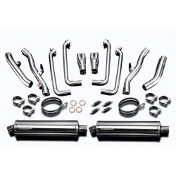 Delkevic Komplet 4-1 Udstdning Rustfri FJR 1300 (01-05)