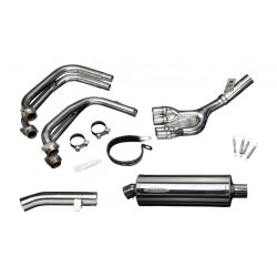 DELKEVIC KOMPLET 4-1 UDSTDNING RUSTFRI FZS 600 (98-03)