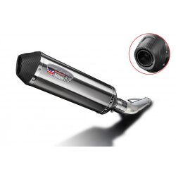 DELKEVIC SLIP ON UDSTDNING Rustfri X-oval FZS 600 (98-03)