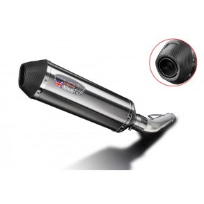 DELKEVIC SLIP ON UDSTDNING Rustfri X-oval FZS 600 (98-03)