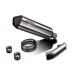 DELKEVIC SLIP ON UDSTDNING Rustfri X-oval FZS 600 (98-03)