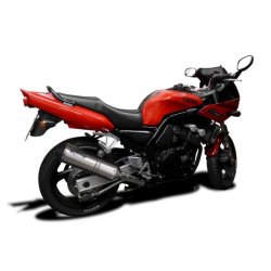 DELKEVIC SLIP ON UDSTDNING Rustfri X-oval FZS 600 (98-03)