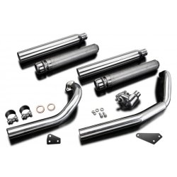 DELKEVIC Komplet 2-2 bull nose 550mm udstdning XVS 650 (97-03) 