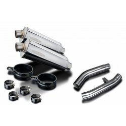 Delkevic Slip on Udstdning Rustfri FJR 1300 (01-05)