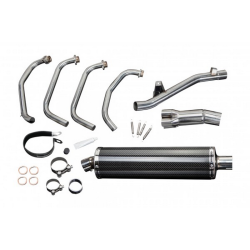 Delkevic Komplet 4-1 Udstdning Carbon GSF1200 Bandit (95-07)