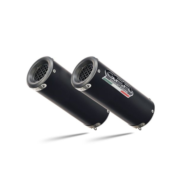 GPR M3 Black Titanium Slip-on udst�dning GSX-R 1000 (09-11)