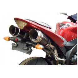 Delkevic dobbelt runde carbon Udstdninger - Yamaha YZF-R1 2004-2006