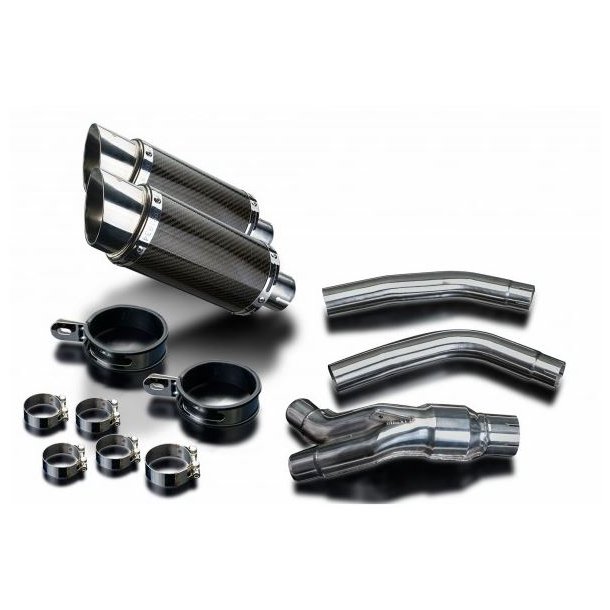 Delkevic dobbelt runde carbon Udstdninger - Yamaha YZF-R1 2004-2006