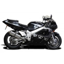Delkevic Slip-On Udstdning Rustfri GSX-R 750 (96-99)