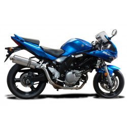 Delkevic Slip-on Udstdning Rustfri Hj SV650/S (03-15)