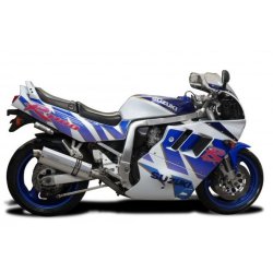 Delkevic Slip-On Udstdning Rustfri GSX-R 1100 (89-93)