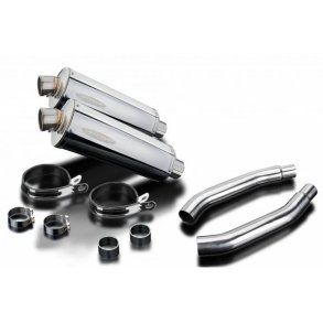 Delkevic Slip-On Udstdning Rustfri GSX-R 1100 (89-93)