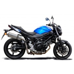 Delkevic Slip-on Udstdning Rustfri Hj SV650 (16-19)