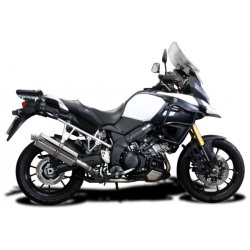 Delkevic Udstdningssystem Rustfri DL 1000 V-Strom (14-20)