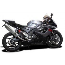 Delkevic Slip-on Udstdning Rustfri GSX-R 1000 (05-06)