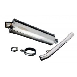 Delkevic Slip-On Udstdning Rustfri GSX750F (98-06)