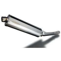 Delkevic Slip-On Udstdning Rustfri GSX750F (98-06)