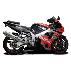 Delkevic Slip-on Udstdning Rustfri GSX-R 1000 (01-02)