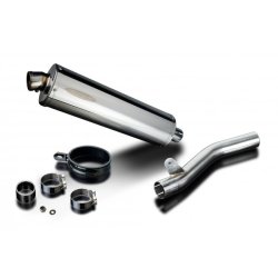 Delkevic Slip-on Udstdning Rustfri GSX-R 1000 (03-04)