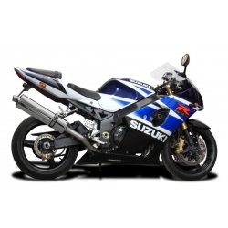 Delkevic Slip-on Udstdning Rustfri GSX-R 1000 (03-04)