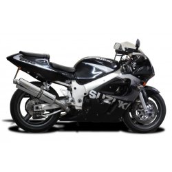 Delkevic Slip-On Udstdning Rustfri GSX-R 600 (96-00)