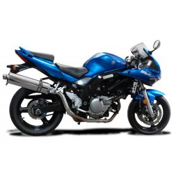 Delkevic Slip-on Udstdning Rustfri Hj SV650/S (03-15)