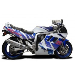 Delkevic Slip-On Udstdning Rustfri GSX-R 1100 (89-93)