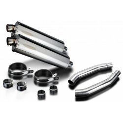 Delkevic Slip-On Udstdning Rustfri GSX-R 1100 (89-93)