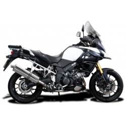 Delkevic Udstdningssystem Rustfri DL 1000 V-Strom (14-20)