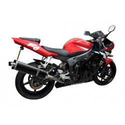 Delkevic Oval Carbon Udstdning - Yamaha YZF-R6 2003-2005