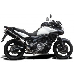 Delkevic Udstdningssystem Carbon DL 650 V-Strom (12-16)